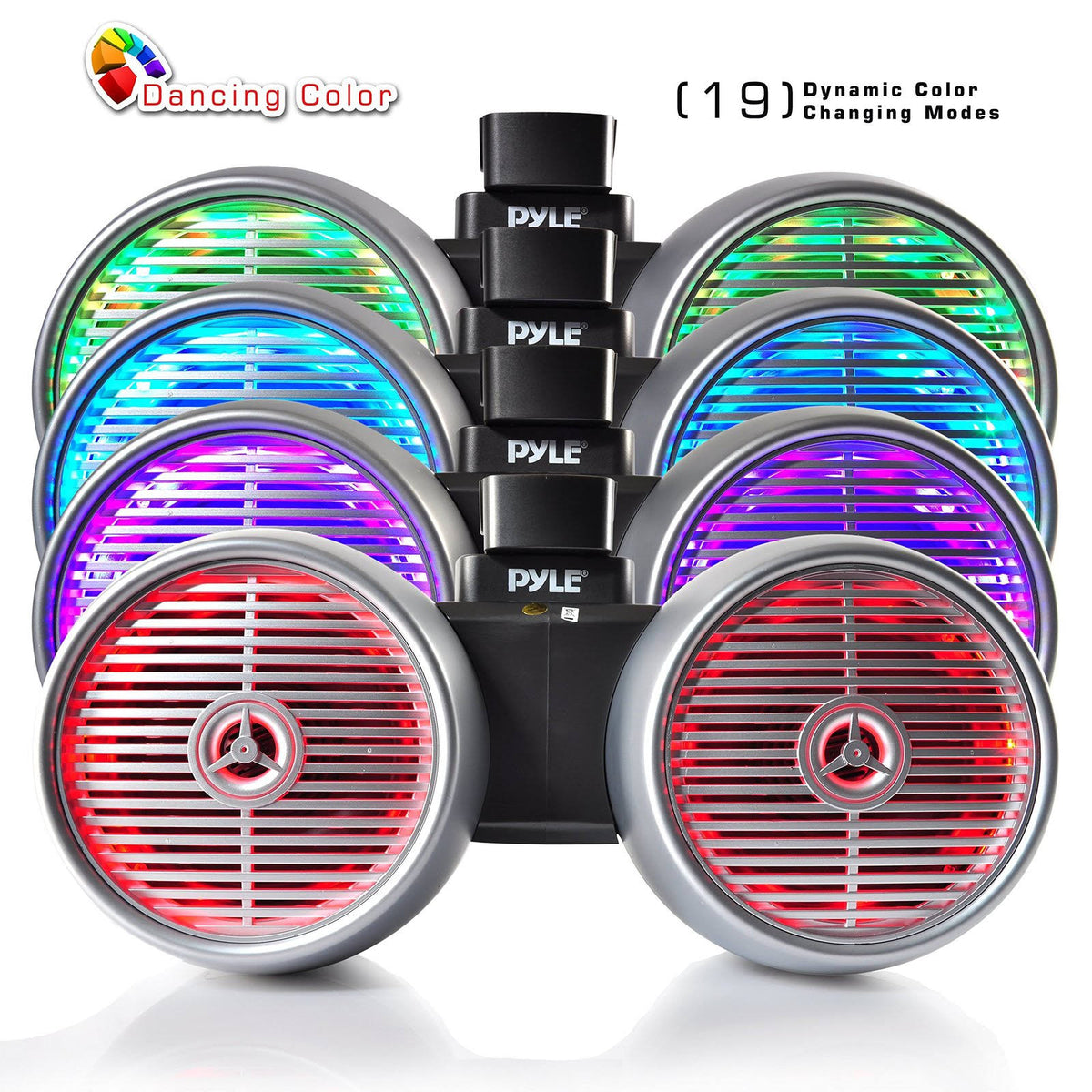 Dual Marine Tower Speakers Water Resistant Sound System N25360
