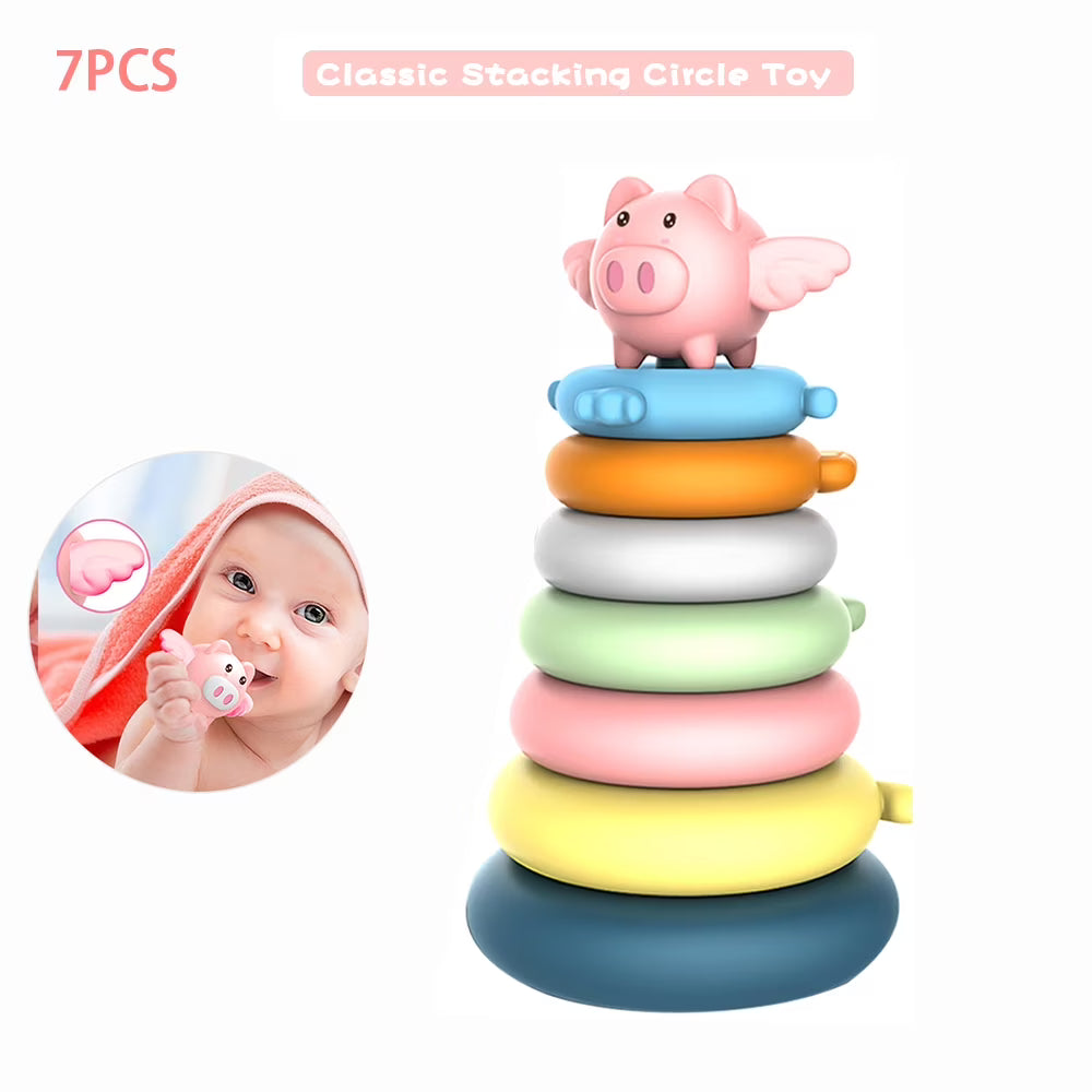 7 Rings Baby Stacking & Nesting Toys Z6811