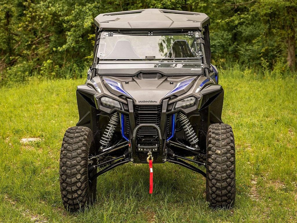 3500 lb Black Ops Winch with Heavy Duty Winch Mounting Plate Complete Kit J207