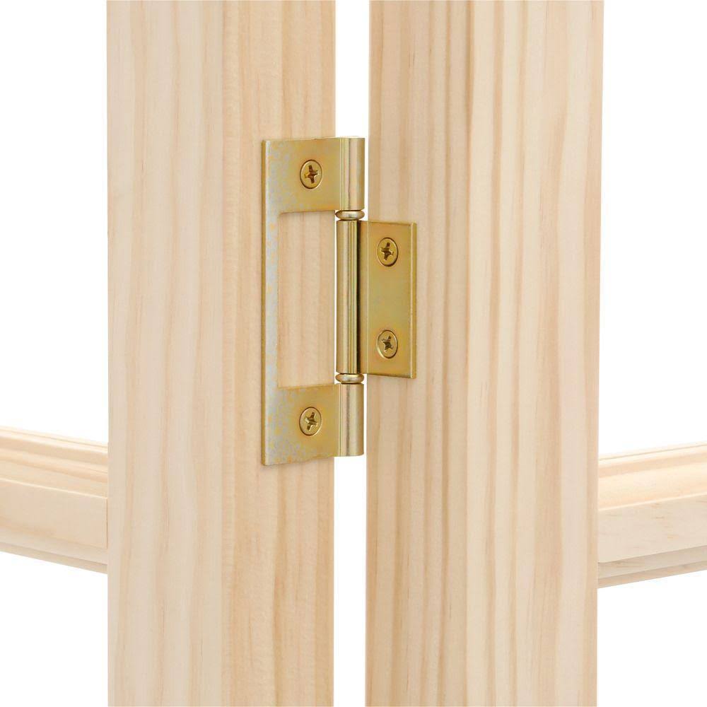Unfinished Pine Solid Core Wood Bi-Fold Door Z7144