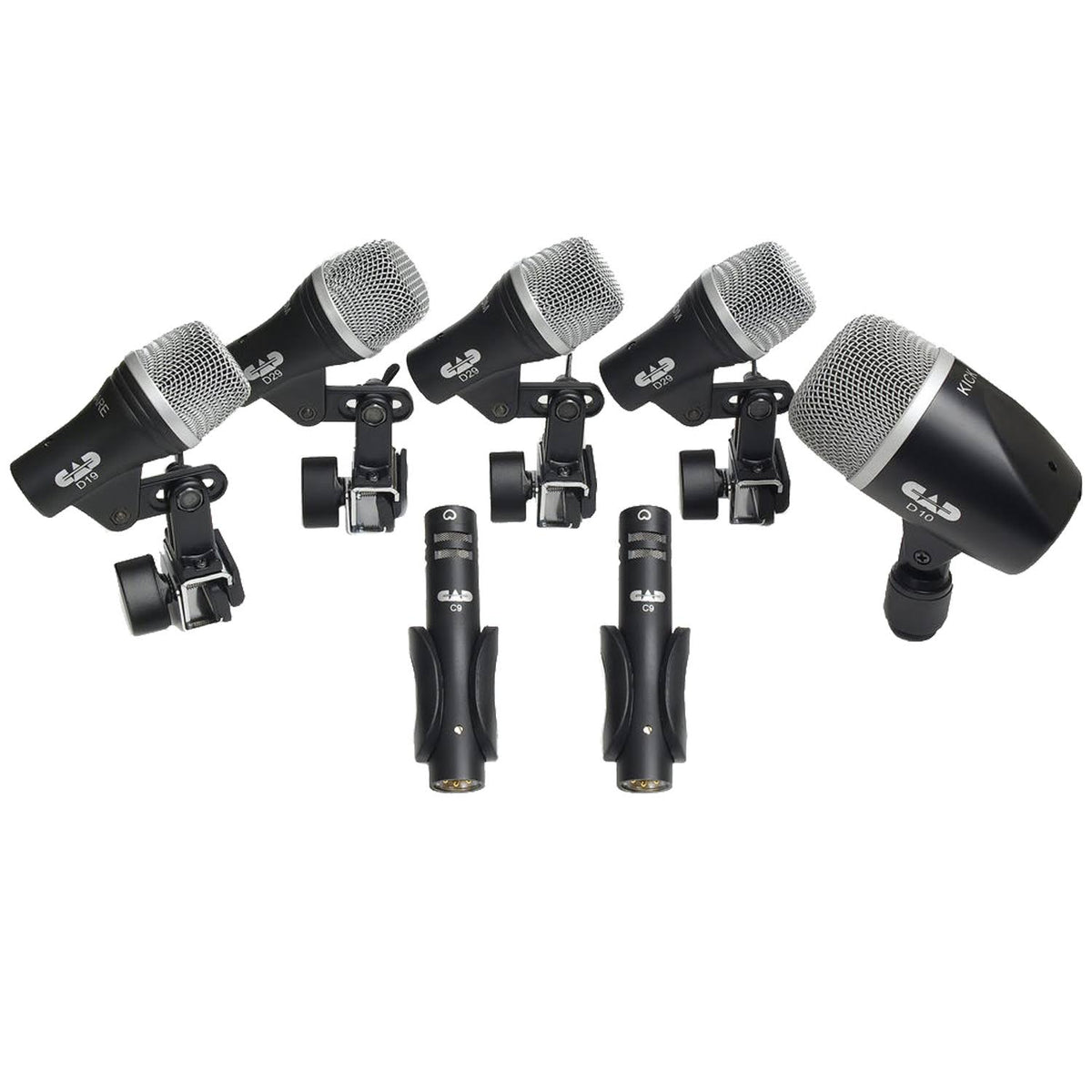 7-Piece Drum Mic Pack with Vinyl Carrying U139430
