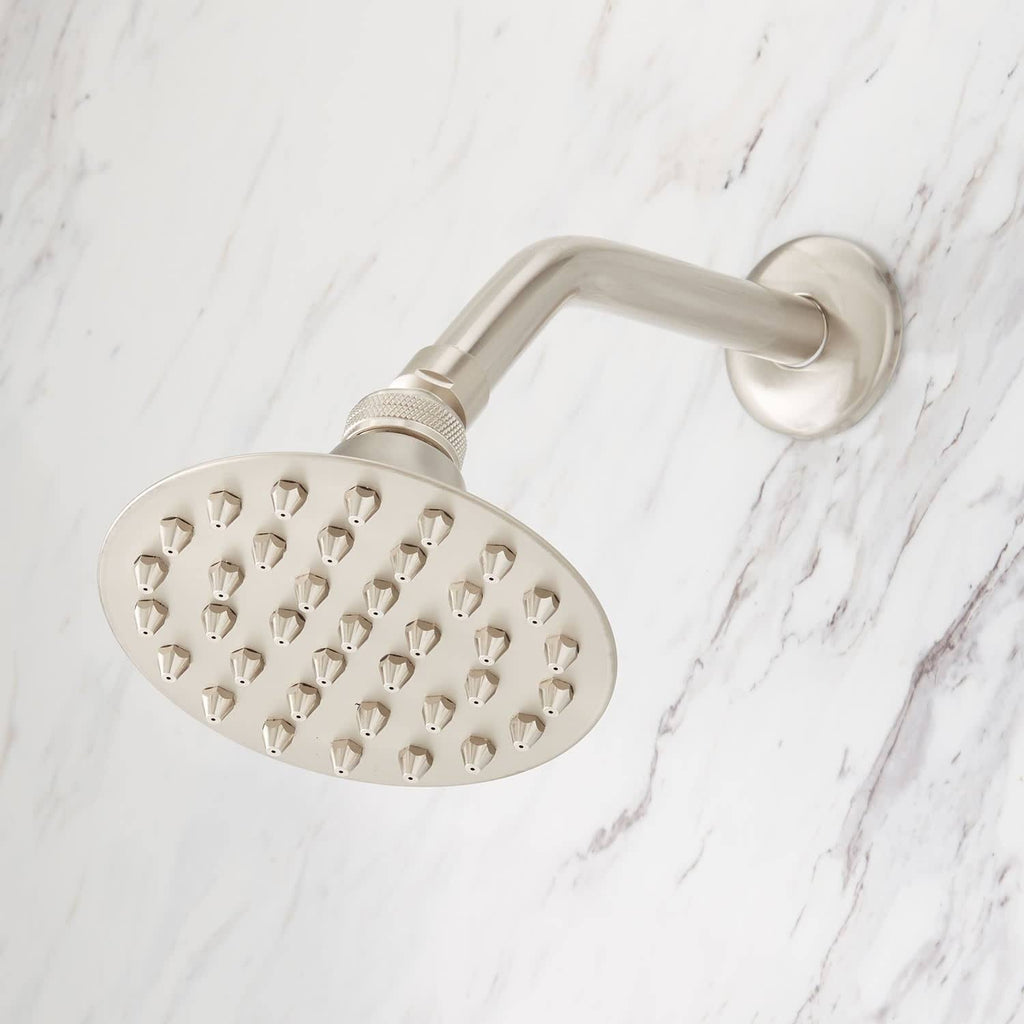 Brushed Nickel Pressure Balanced Shower System S8544