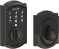 Satin Nickel Touchscreen Electronic Deadbolt T9604