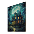 Castles Print on Natural Pine Wood A469