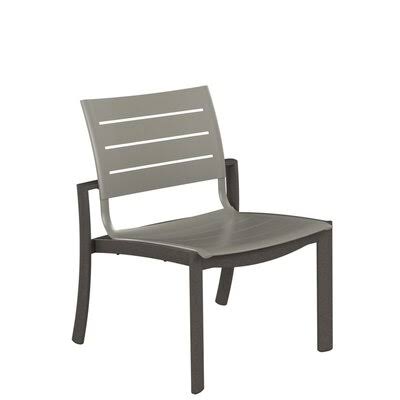 Aluminum Slat Patio Dining Chair Y805490