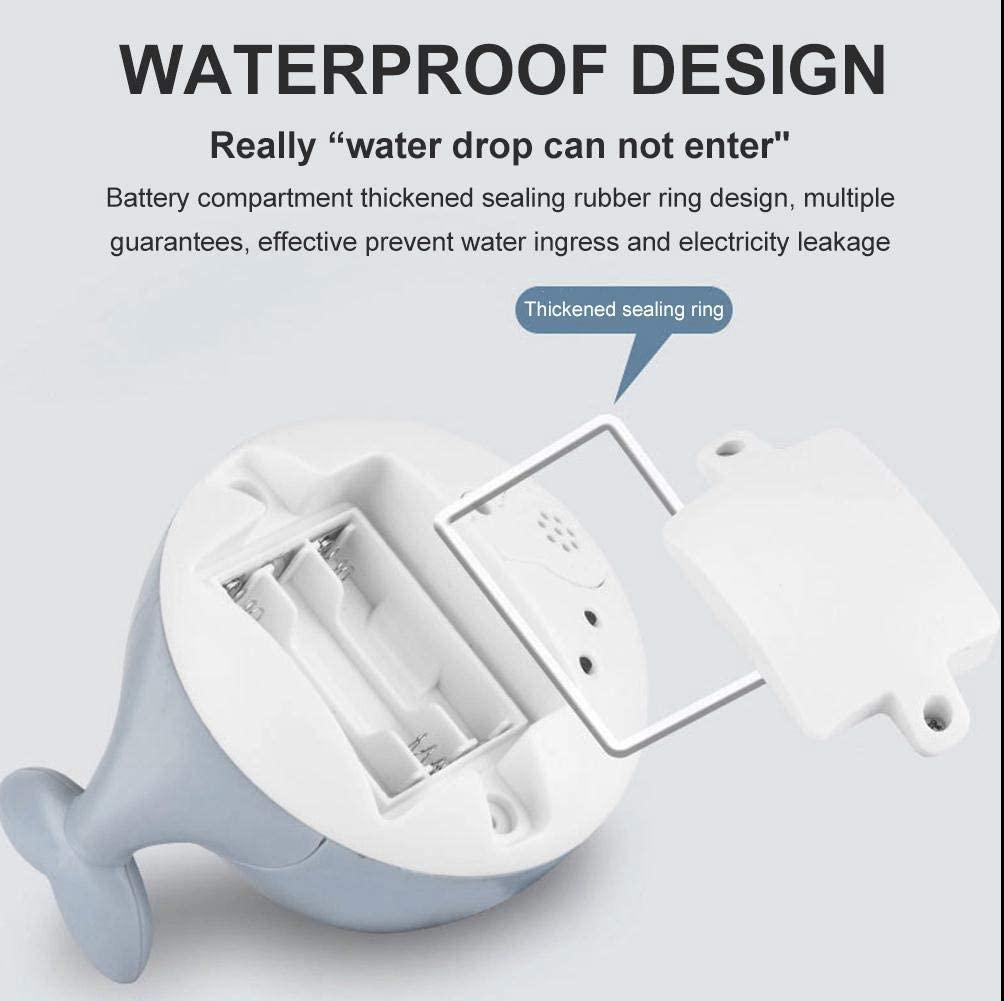 Gray Light Up Whale Bath Toy E82293