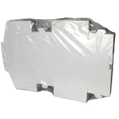 White Bakery Box, 10 x 10 x 6 inch, 100 per Case V98804
