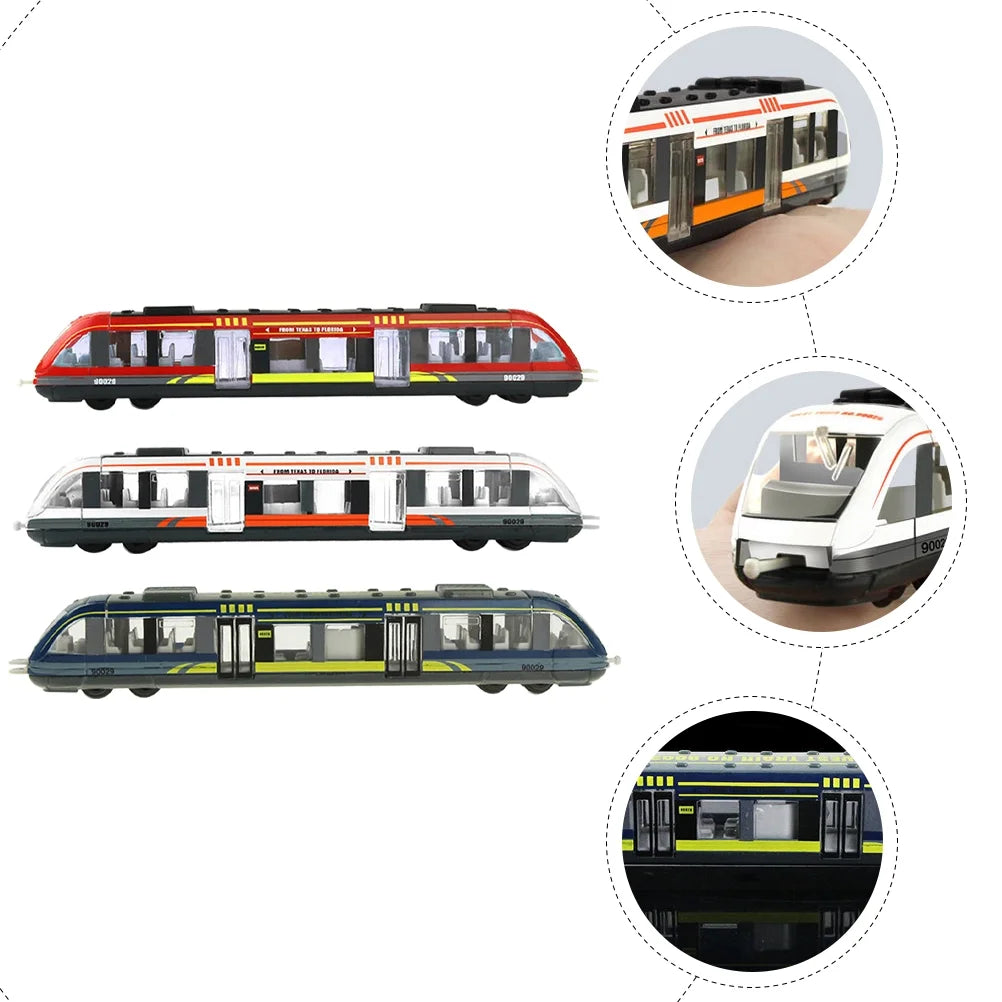3pcs Simulation Electric Train Toy T5136