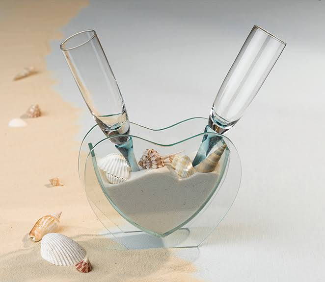 Coastal Sand Toasting Glasses Y805