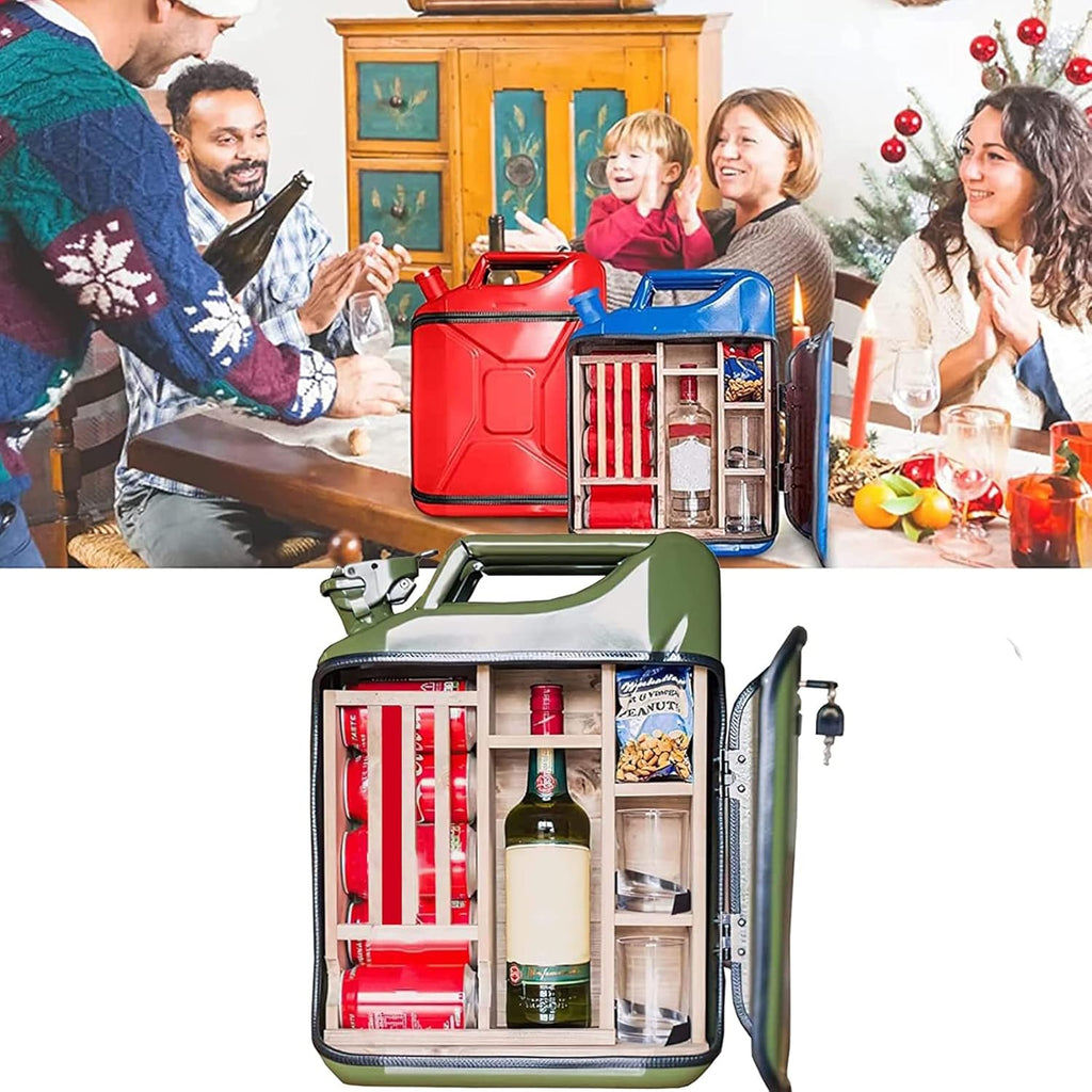 Green Pack of 2 Mini Bar Cabinet Set E869