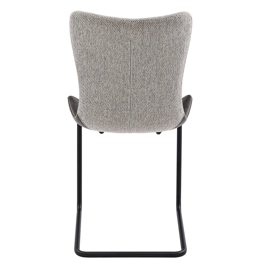Dark Gray Side Chair Set of 2 B3426