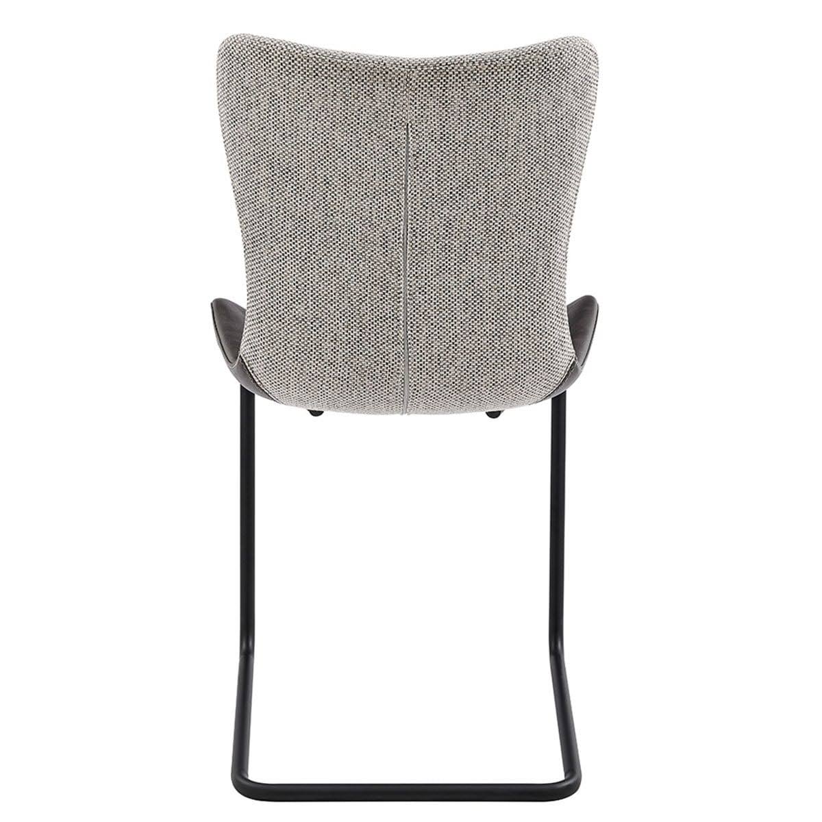 Dark Gray Side Chair Set of 2 B3426