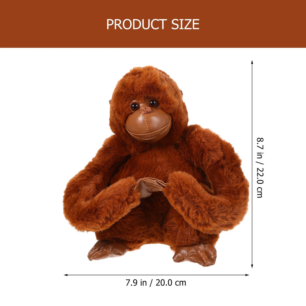 Large Plush Gorilla Stuffed Doll O44819