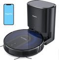 Robot Vacuum and Mop Cleaner with Auto Dirt Disposal, 3200Pa Suction J208256