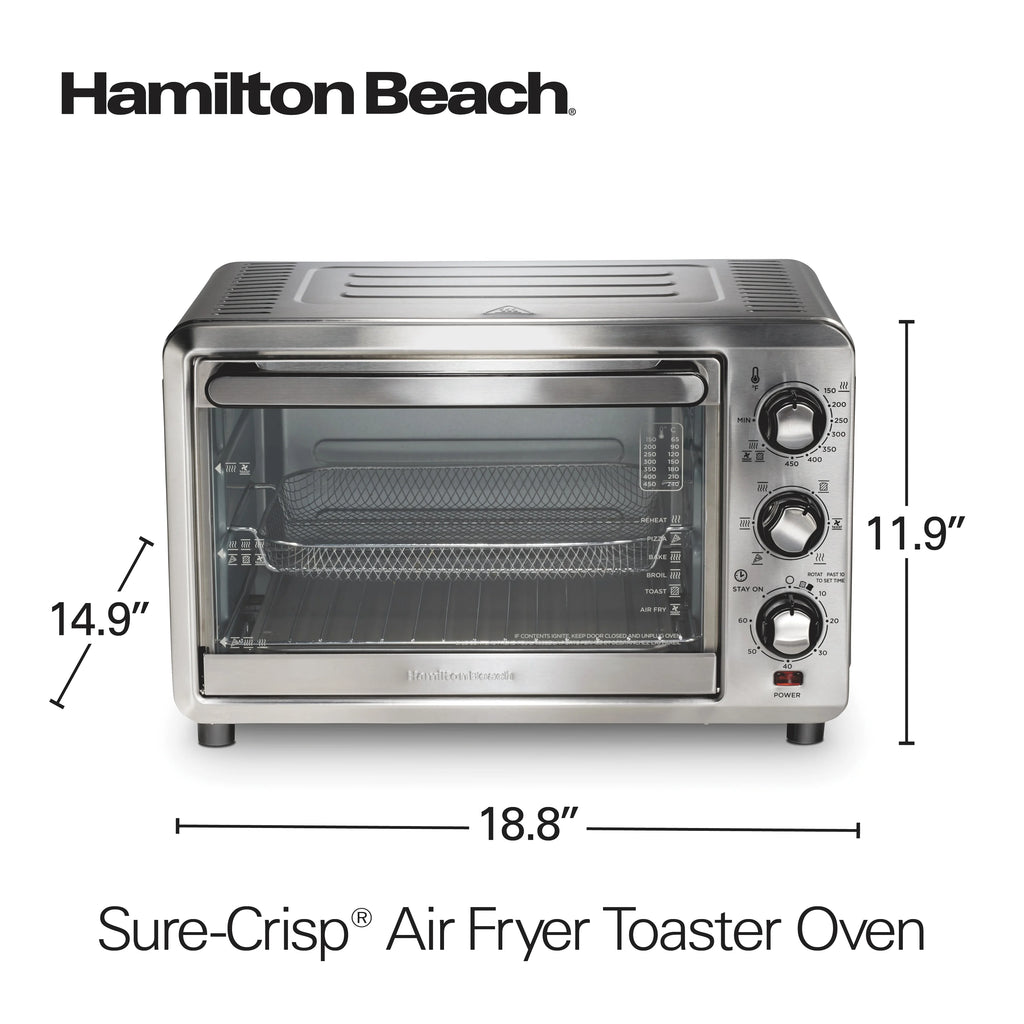 Stainless Steel 6 Slice Air Fryer Toaster Oven T110