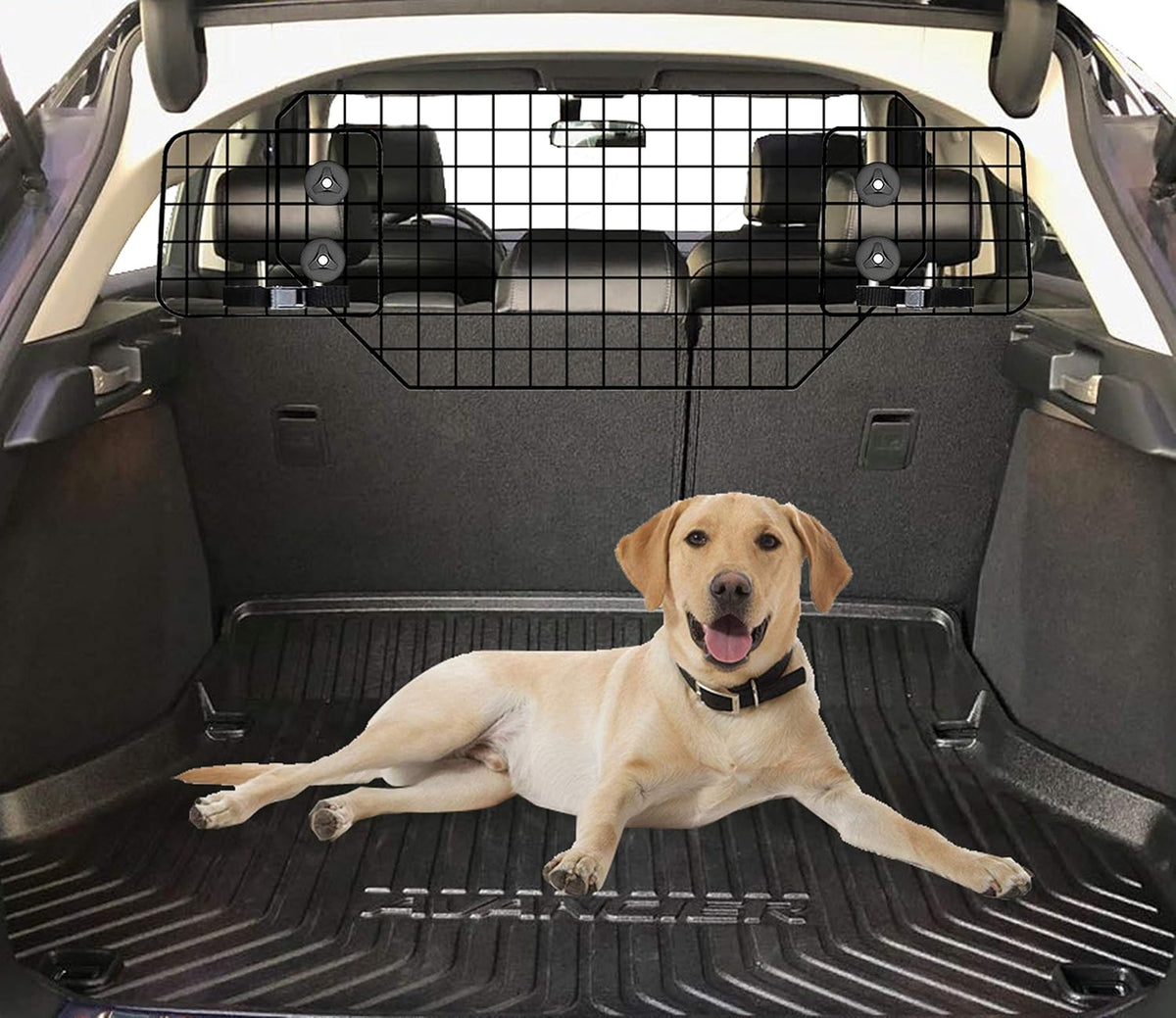 Black Heavy-Duty Pet Wire Dog Barrier I103