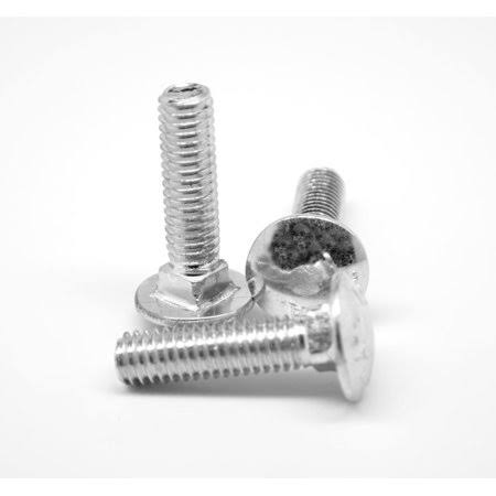 5/8 inch-11 x 4 inch Coarse Thread Grade 5 Carriage Bolt Medium Carbon Steel Zinc Plated Pk 25 W55922