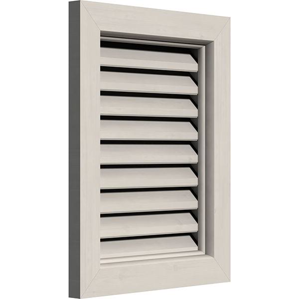 Primed Vertical Gable Vent W375