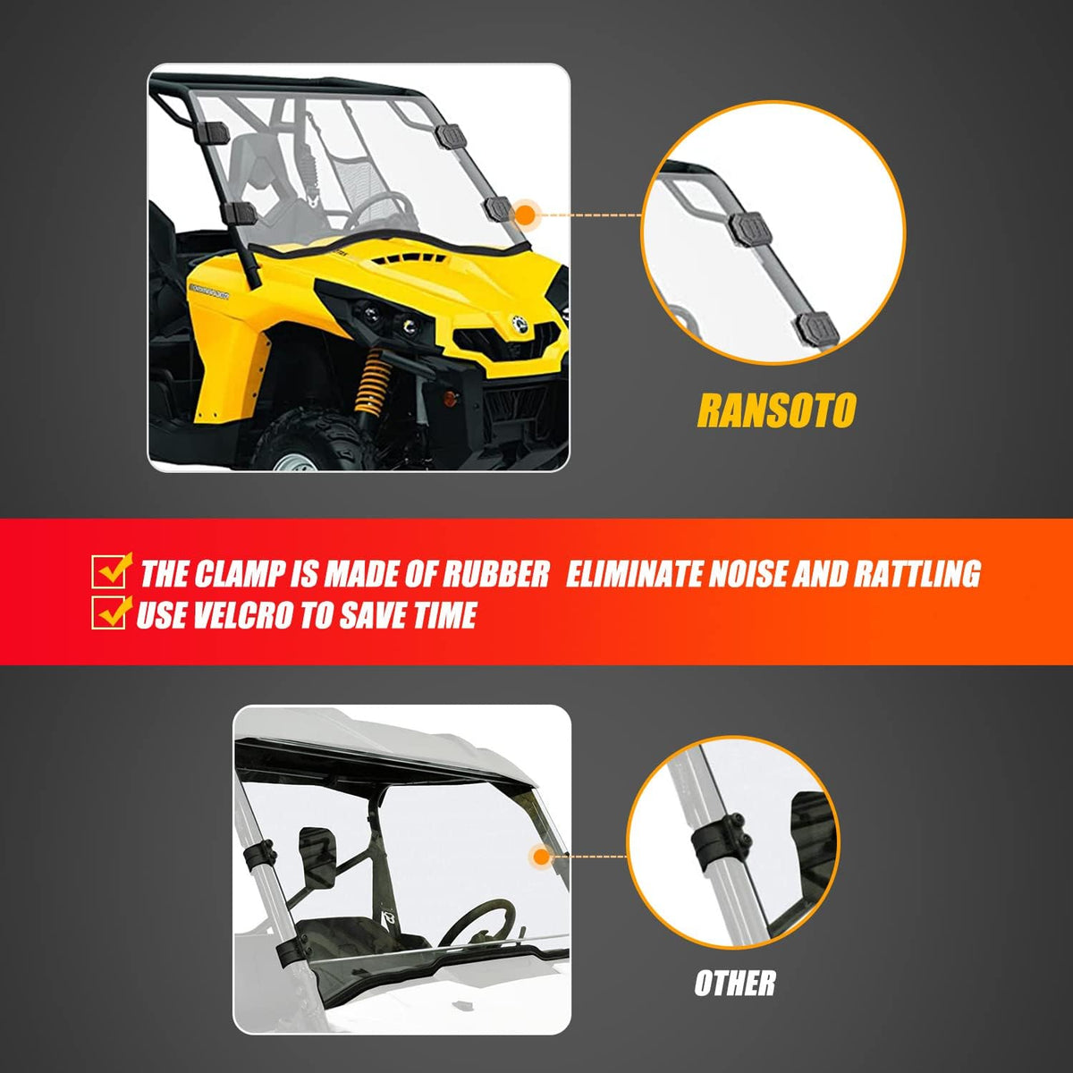 Front Full Windshield UTV Q286560