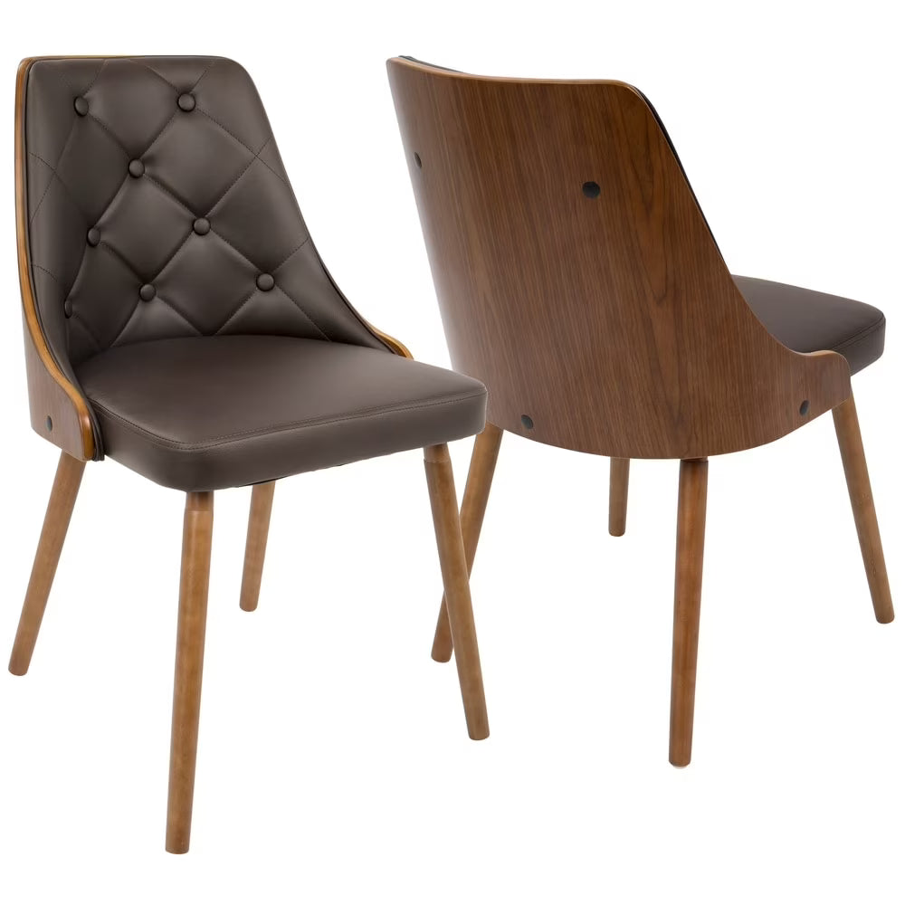 Walnut Wood Dining Chair K418326