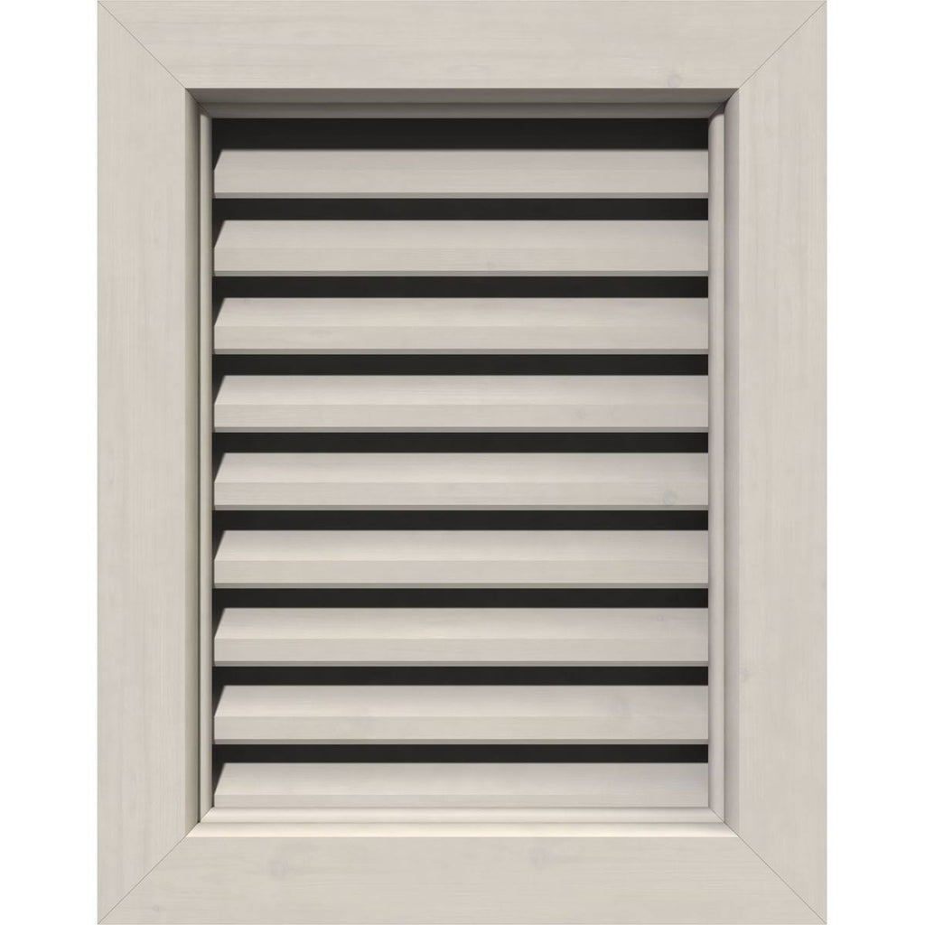 Primed Vertical Gable Vent W375
