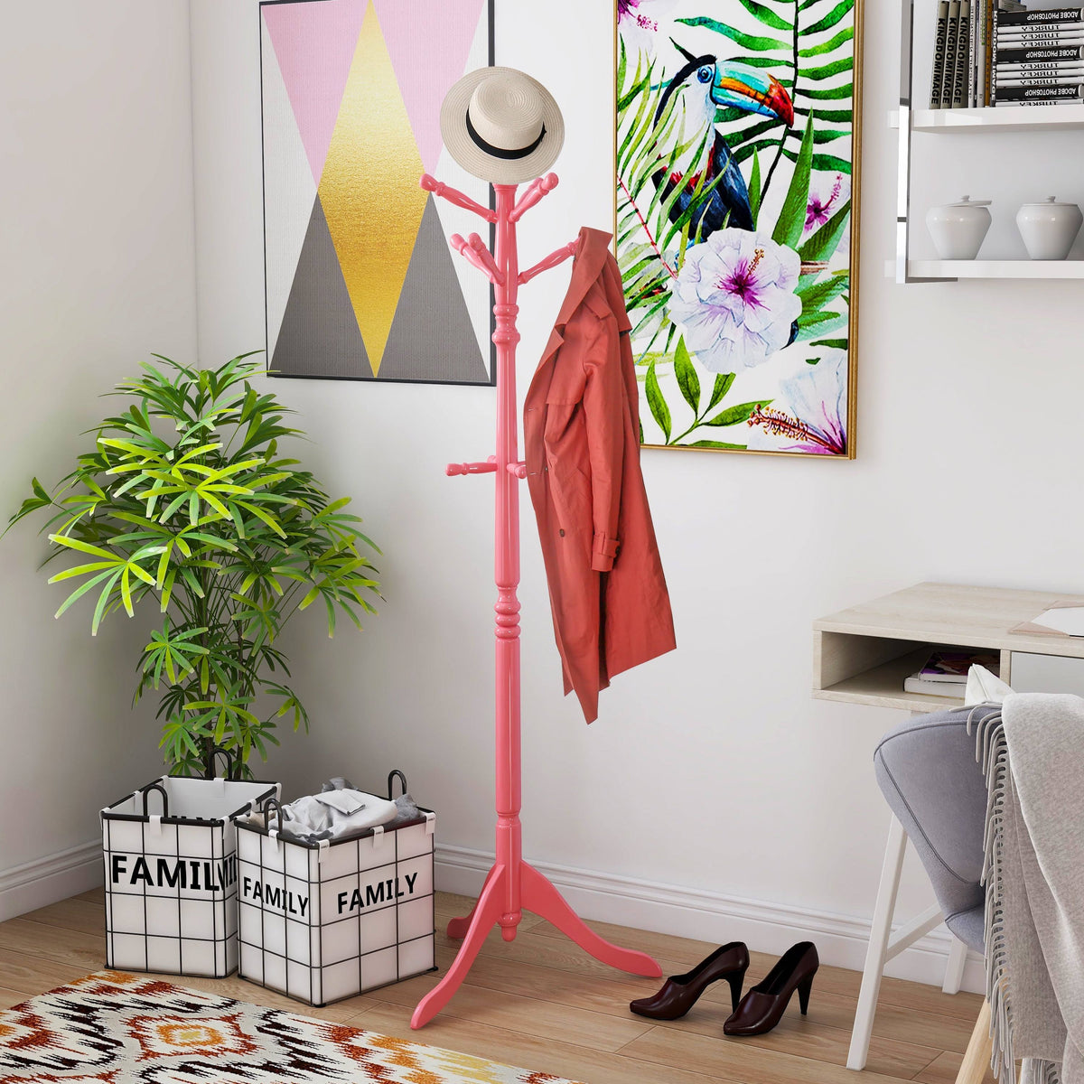 White Coat Rack T376611