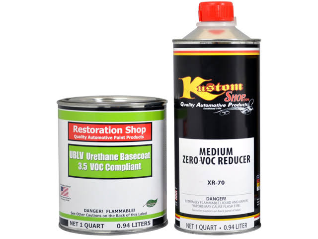 Cosmic Blue Metallic Urethane Basecoat Car Paint Kit D121631