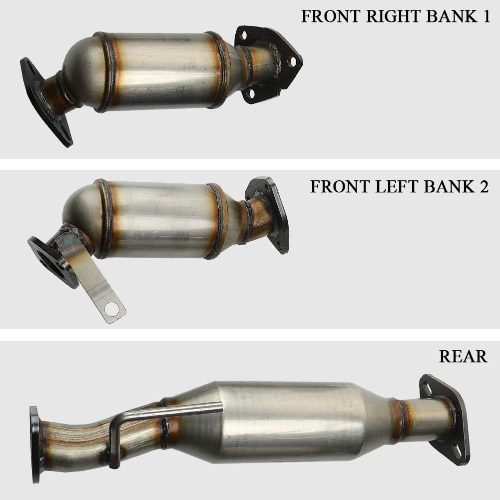 3 Pcs Catalytic Converter F733137