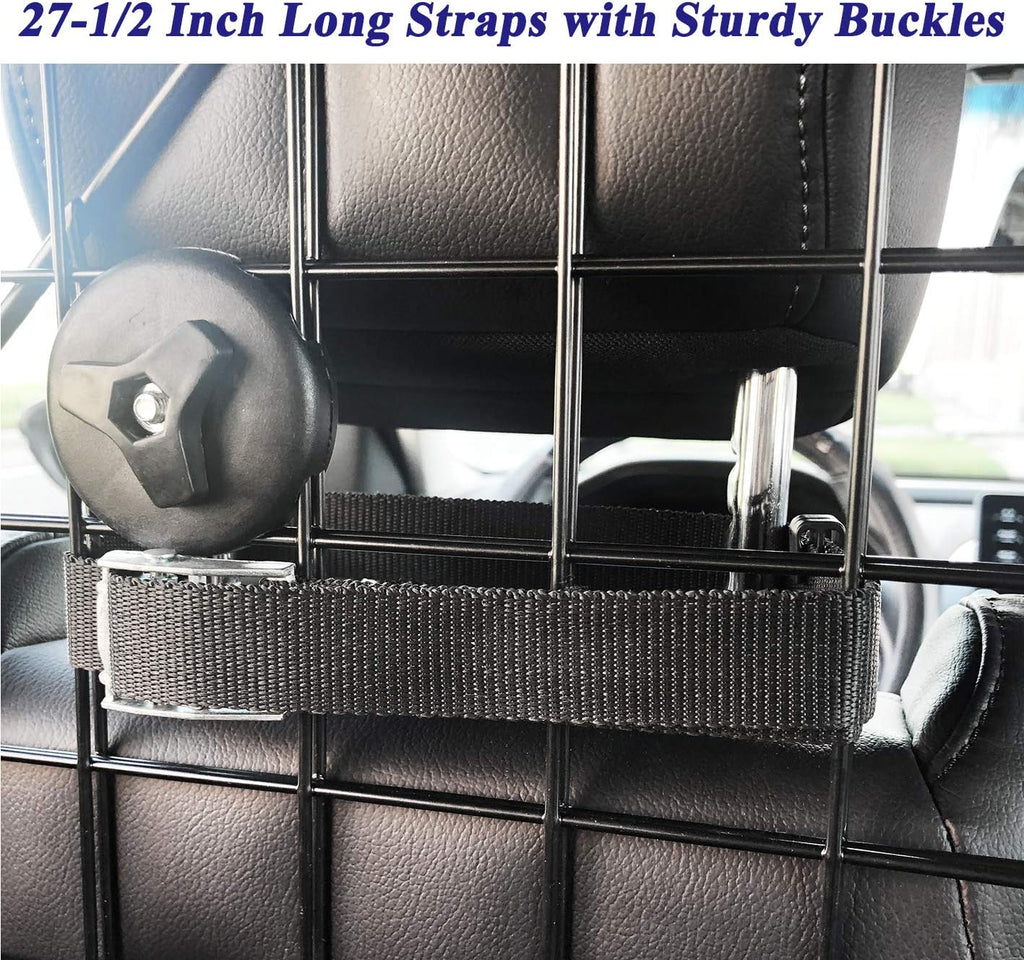 Black Heavy-Duty Pet Wire Dog Barrier I103