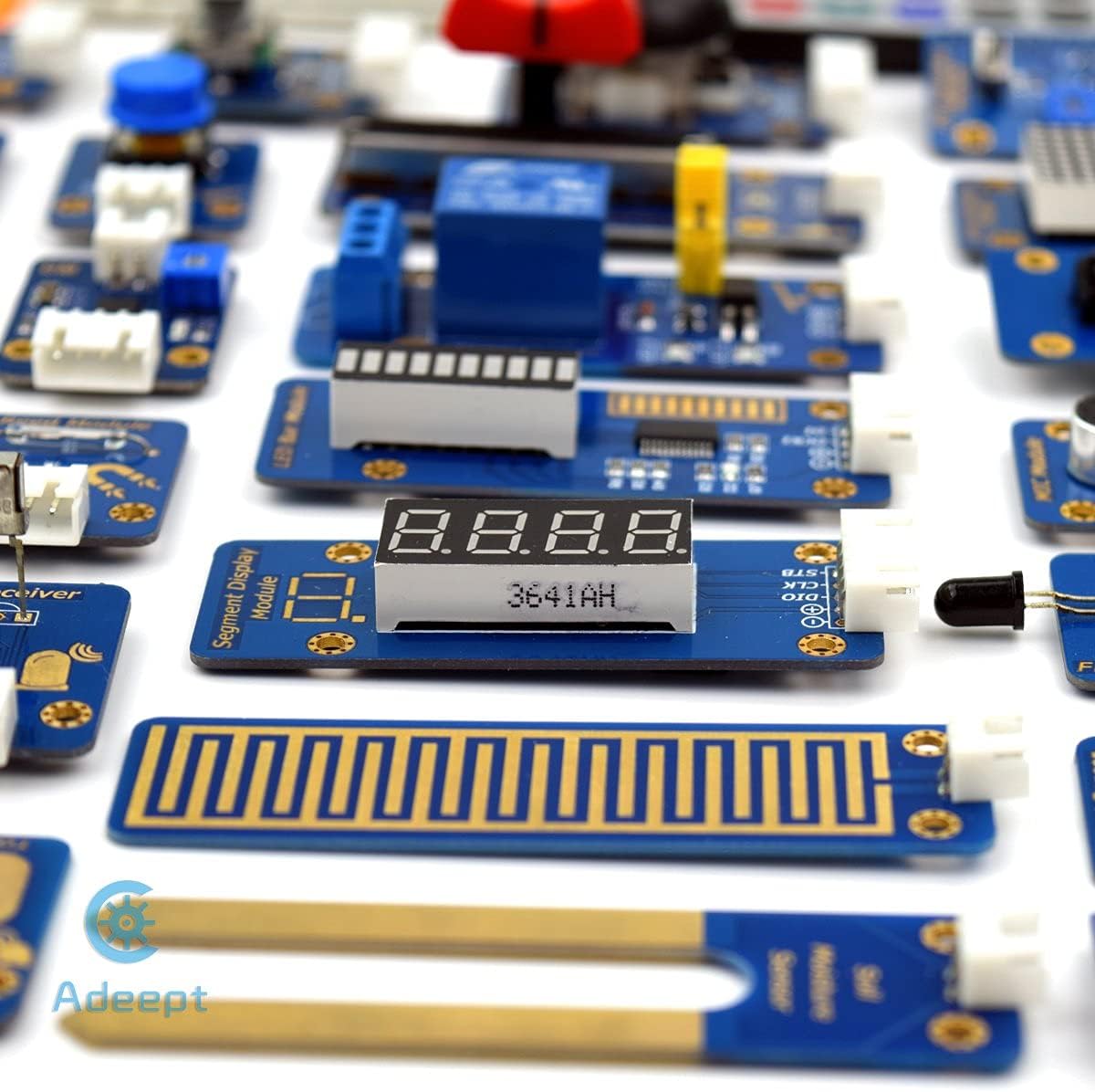 42 Modules Sensor Starter Kit with PDF Guidebook X458
