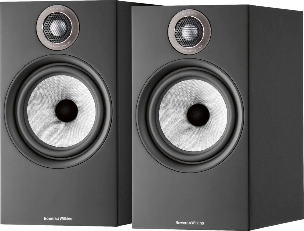 606 S2 Black Bookshelf Speakers H565
