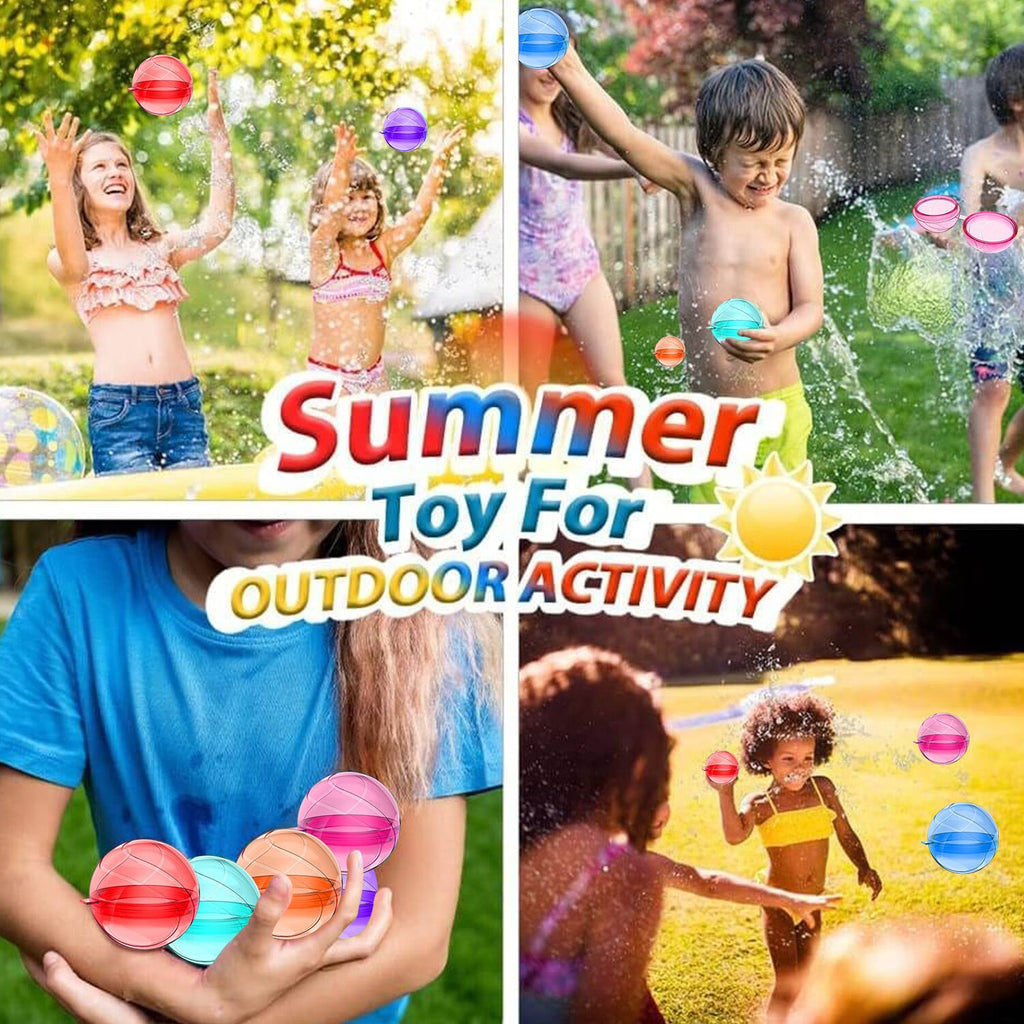 Reusable Water Absorbent Splash Balls for Kids Pool Toys C993