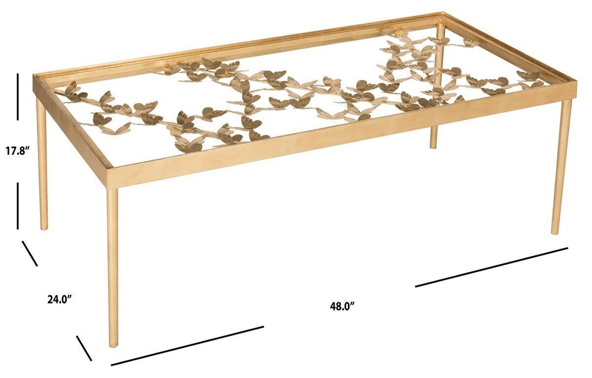 Gold Butterfly Coffee Table H4737