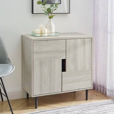 2 Door Square Accent Cabinet X68133