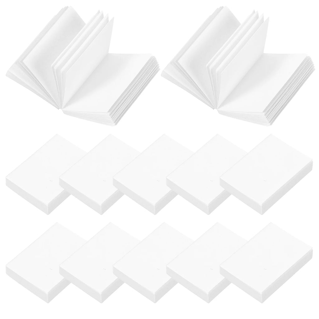 20pcs Doll House Mini Books Blank Paintable Models Prop M631936